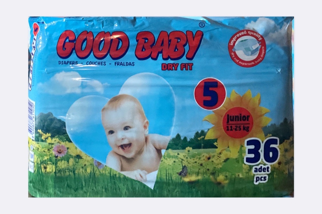 Підгузки дитячі Good Baby Junior (11-25кг) 36шт.